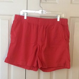 Cotton twill shorts
